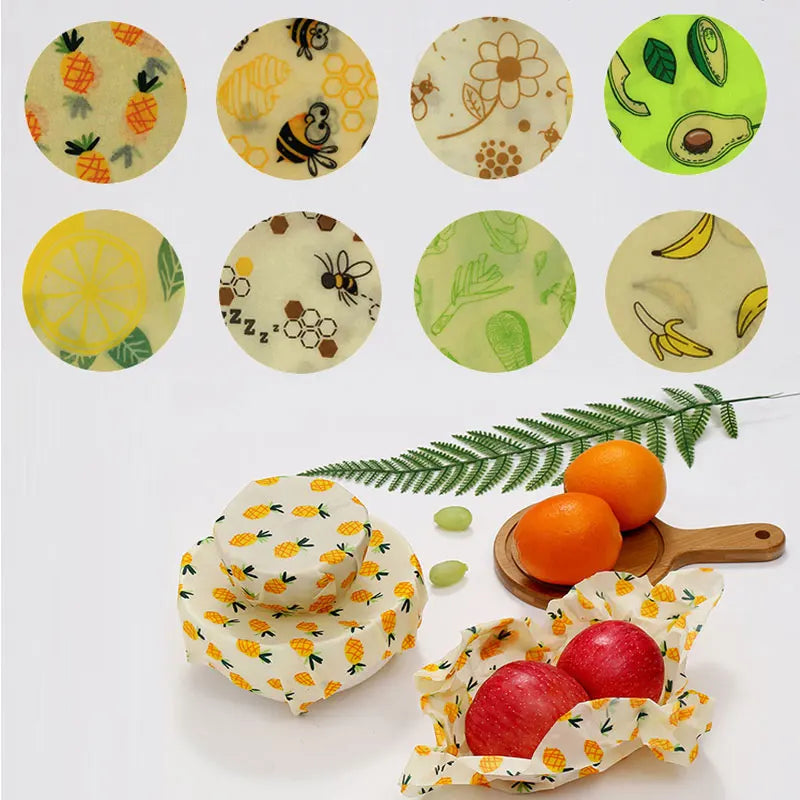 EcoBee Wraps™ - De slimme én duurzame oplossing voor vers voedsel | Biologisch & Milieuvriendelijk