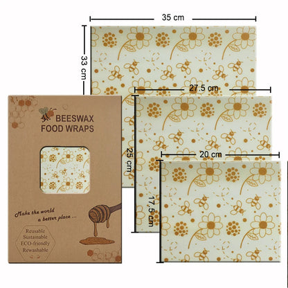 EcoBee Wraps™ - De slimme én duurzame oplossing voor vers voedsel | Biologisch & Milieuvriendelijk